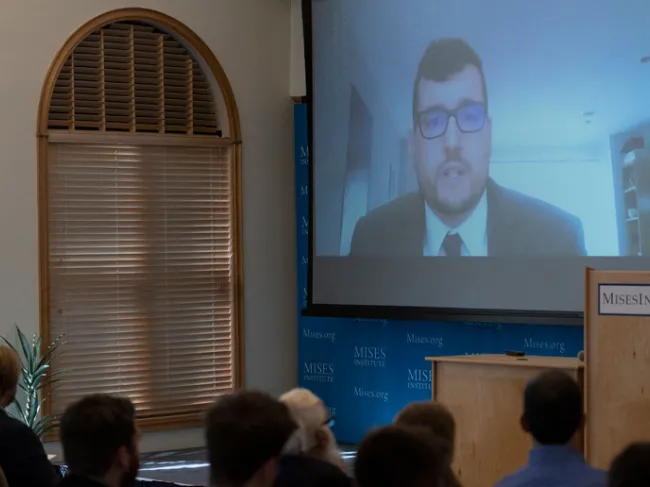 Matthew McCaffrey at AERC 2021